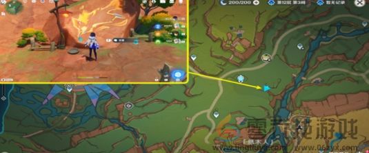 原神5个绘有涂鸦的裂石位置一览(图3) 原神5个绘有涂鸦的裂石位置一览(图3)