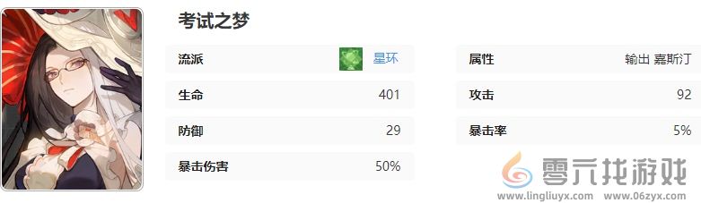 无尽梦回角色图鉴大全(图33) 无尽梦回角色图鉴大全(图33)