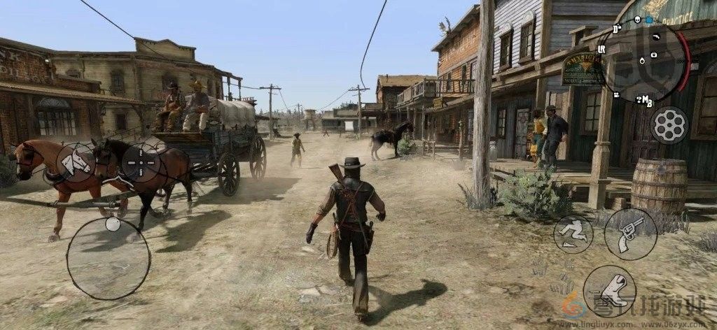 《荒野大镖客：救赎》移动版截图公开 展现游戏交互与画质水平(图5)